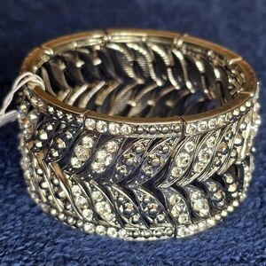 New York & Company Bling Silvertone  Bracelet